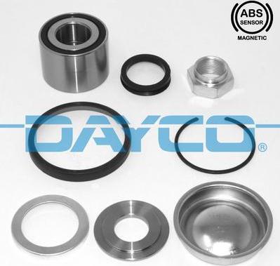 Dayco KWD1123 - Комплект подшипника ступицы колеса www.parts5.com