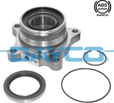 Dayco KWD1373 - Tekerlek yatağı seti www.parts5.com