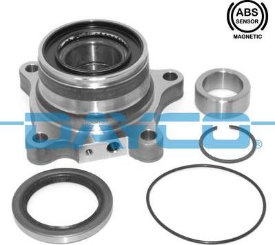 Dayco KWD1372 - Tekerlek yatağı seti www.parts5.com