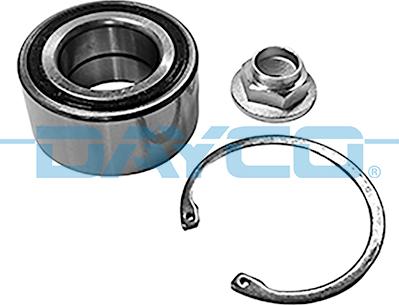 Dayco KWD1291 - Wheel hub, bearing Kit parts5.com