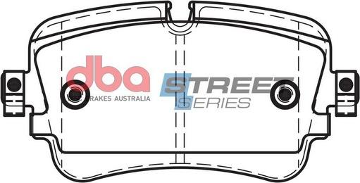 DBA Australia DB15031XP - High Performance Brake Pad Set www.parts5.com