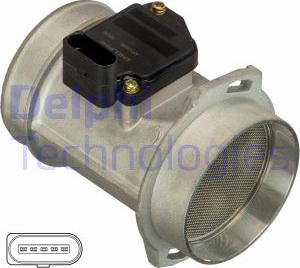 Delphi AF10499-12B1 - Légmennyiségmérő www.parts5.com