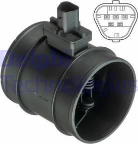 Delphi AF10410-12B1 - Air Mass Sensor www.parts5.com