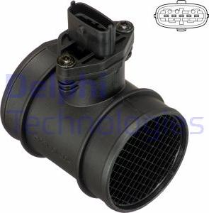 Delphi AF10625-12B1 - Датчик потока, массы воздуха www.parts5.com