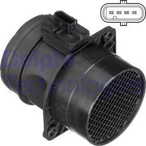 Delphi AF10397-12B1 - Air Mass Sensor www.parts5.com