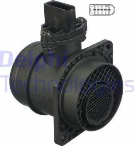 Delphi AF10258-12B1 - Débitmètre de masse d'air www.parts5.com