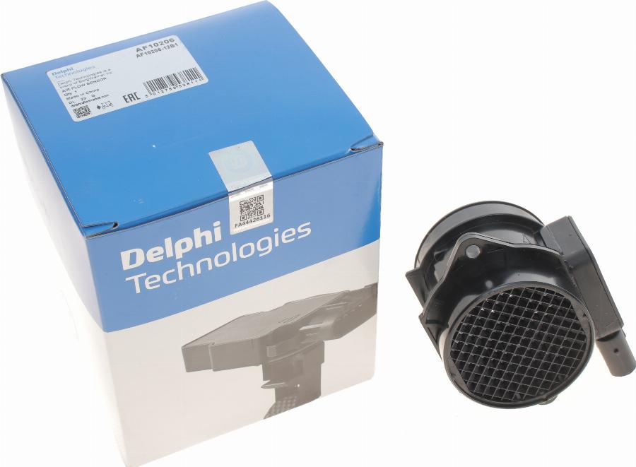 Delphi AF10206-12B1 - Въздухомер-измерител на масата на въздуха www.parts5.com