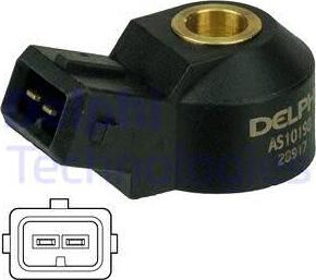 Delphi AS10198 - Knock Sensor www.parts5.com