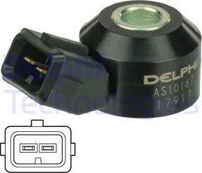 Delphi AS10167 - Knock Sensor www.parts5.com