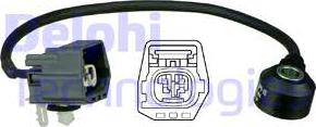 Delphi AS10184 - Knock Sensor parts5.com