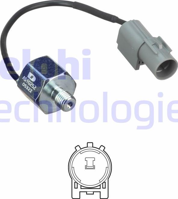 Delphi AS10252 - Knock Sensor www.parts5.com