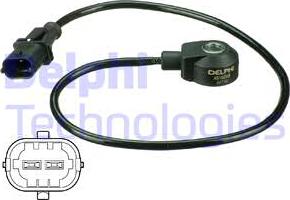 Delphi AS10209 - Knock Sensor www.parts5.com