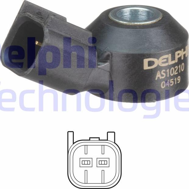 Delphi AS10210 - Knock Sensor www.parts5.com