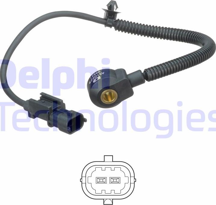 Delphi AS10225 - Knock Sensor www.parts5.com