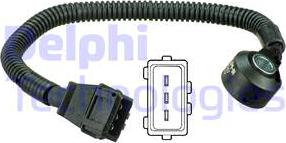 Delphi AS10227 - Knock Sensor www.parts5.com