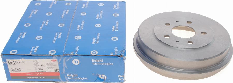 Delphi BF568 - Brake Drum www.parts5.com