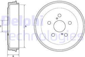 Delphi BF536 - Fren kampanası www.parts5.com