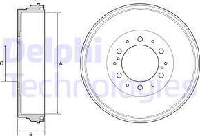 Delphi BF537 - Fren kampanası www.parts5.com