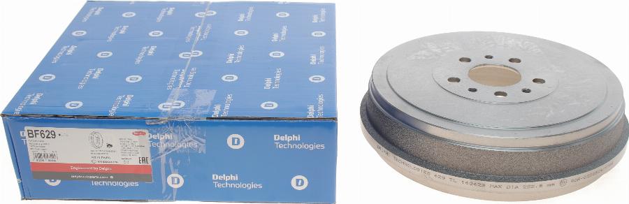 Delphi BF629 - Tambur frana www.parts5.com