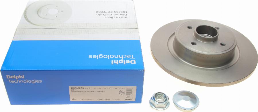 Delphi BG9030RS - Тормозной диск www.parts5.com