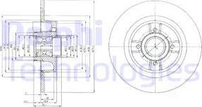 Delphi BG9029RSC - Kočni disk www.parts5.com