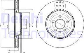 Delphi BG9110C - Brake Disc www.parts5.com