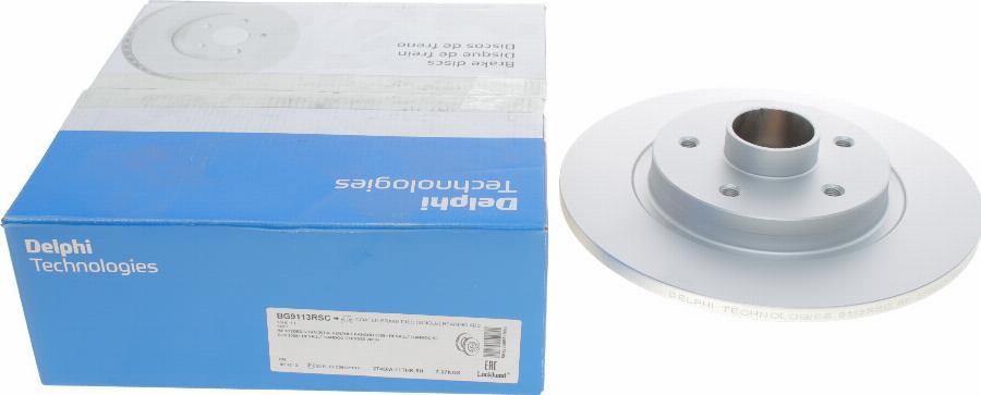 Delphi BG9113RSC - Тормозной диск www.parts5.com