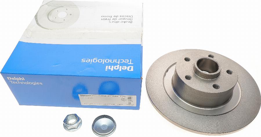 Delphi BG9135RS - Brzdový kotúč www.parts5.com