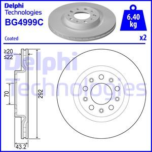 Delphi BG4999C - Brake Disc www.parts5.com