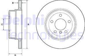 Delphi BG4695C - Piduriketas parts5.com