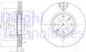 Delphi BG4002 - Brake Disc www.parts5.com