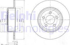 Delphi BG4074 - Brake Disc www.parts5.com