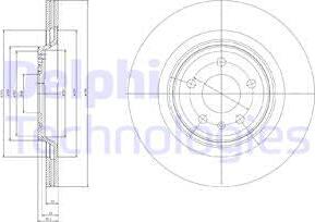 Delphi BG4078 - Brake Disc www.parts5.com