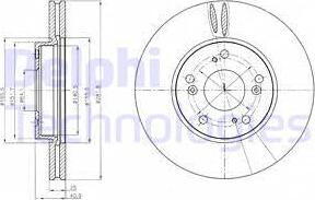 Delphi BG4186 - Disc frana www.parts5.com