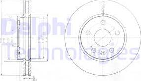 Delphi BG4187-C - Brake Disc www.parts5.com