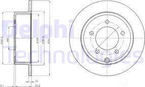 Delphi BG4179 - Brake Disc www.parts5.com