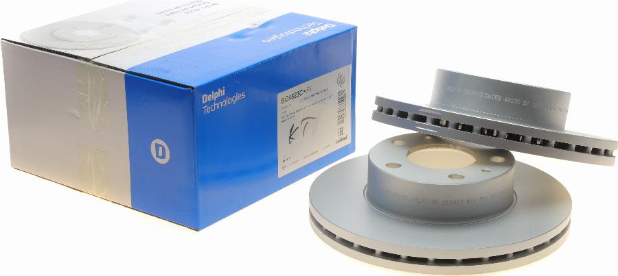 Delphi BG4823C - Brake Disc www.parts5.com