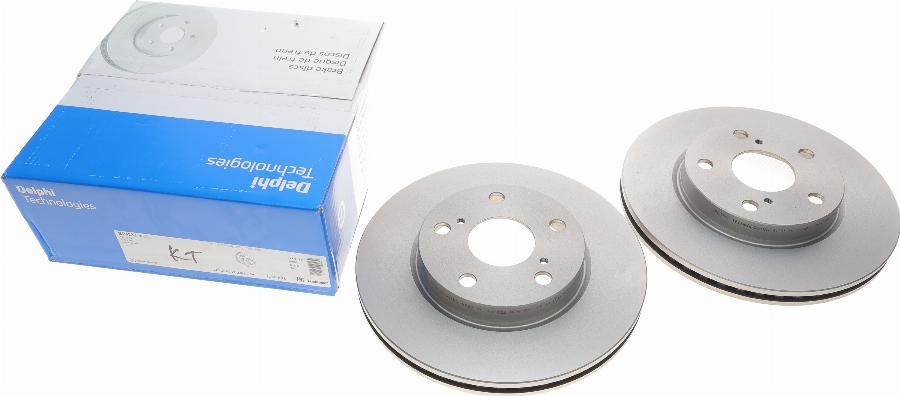 Delphi BG4232 - Kočioni disk www.parts5.com