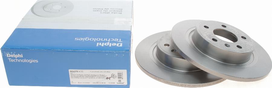 Delphi BG4279 - Brake Disc parts5.com