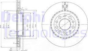 Delphi BG3995 - Brake Disc www.parts5.com