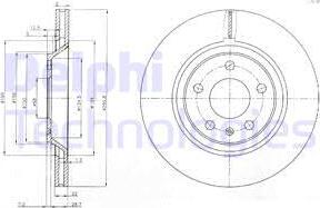 Delphi BG3997 - Brake Disc www.parts5.com