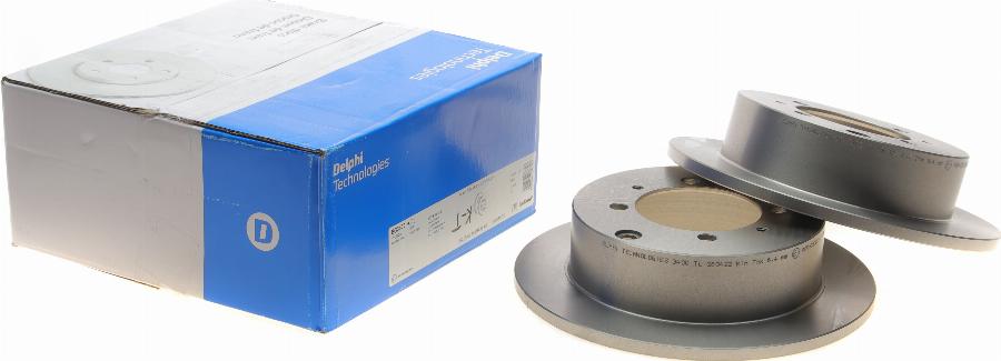 Delphi BG3400 - Disc frana www.parts5.com