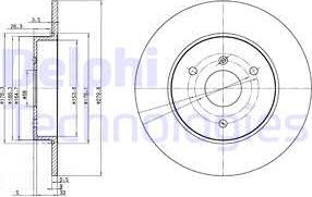 Delphi BG3526 - Piduriketas www.parts5.com