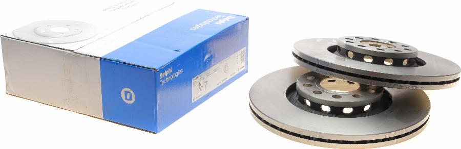 Delphi BG3657 - Brake Disc www.parts5.com