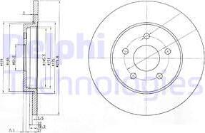 Delphi BG3663C - Brake Disc www.parts5.com