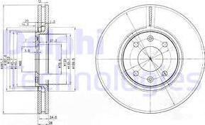 Delphi BG3675 - Piduriketas parts5.com