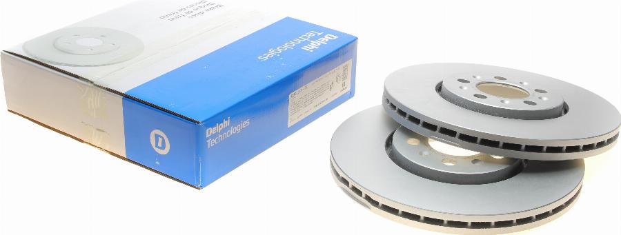 Delphi BG3035-C - Kočni disk www.parts5.com