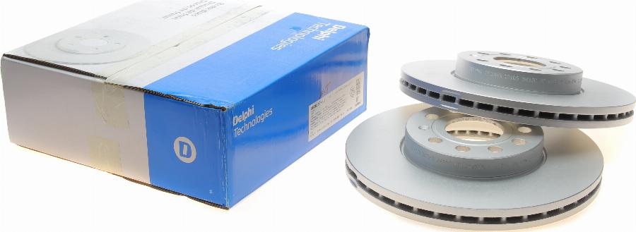 Delphi BG3833-C - Спирачен диск www.parts5.com