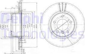 Delphi BG3870 - Brake Disc www.parts5.com