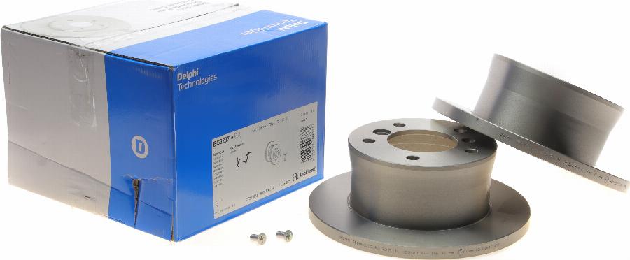 Delphi BG3237 - Brake Disc www.parts5.com